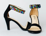 "Lindsey Blair" Shoes - Glass on ankle strap