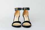 "Lindsey Blair" Shoes - Glass on ankle strap